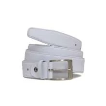 Men's Formal Belt Sport Thin Elegant Synthetic Leather - trắng - Xem 2