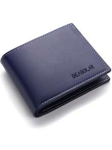 1 pieza Billetera corta para hombre, moda simple ultraligera multifunción monedero, portador de tarjetas de gran capacidad, billetera pequeña adecuada para tarjetas de identificación, tarjetas de crédito, regalos para adolescentes, casual, al aire libre, deportiva, vacaciones, viajes, graduación, accesorios de vestir de cumpleaños