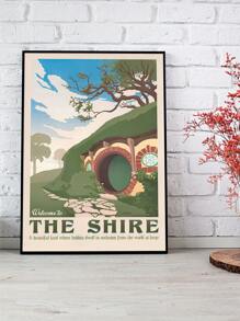 Poster nghệ thuật hiện đại, In nghệ thuật phim tối giản, Poster bìa phim kinh dị, Trang trí tường album phim, Quà tặng vui nhộn Trang trí nhà hợp thời trang, Không có khung - Nhiều màu - Xem 16