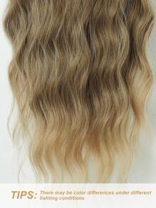 Clip In Hair Extensions Black Color 12 Clips 24 Inch Long Straight Hair Extension For Women Full Head Synthetic Hair Extensions Hairpieces 4 PCS Set - Blonde Ombre - View 9