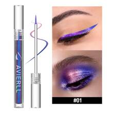 AVIERLL Eyeliner camaleón de 6 colores, lápiz de sombra de ojos líquido extremadamente  delineador de ojos de larga duración resistente al agua para maquillaje de vacaciones (Color 01# 1 pieza).