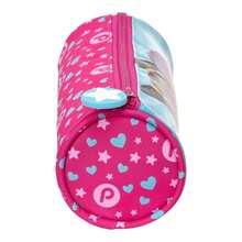 Famosa Large Capacity Multifunctional Pinypon Round Pencil Case | Compact Pencil Case Perfect For School, Office And Travel | Modern And Design - Multicolor - View 3