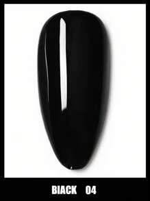 15ML经典常用必备指甲油乳白色纯白色纯黑色透黑色乳白色A色美甲店专用指甲胶 - 彩色 - 查看 6