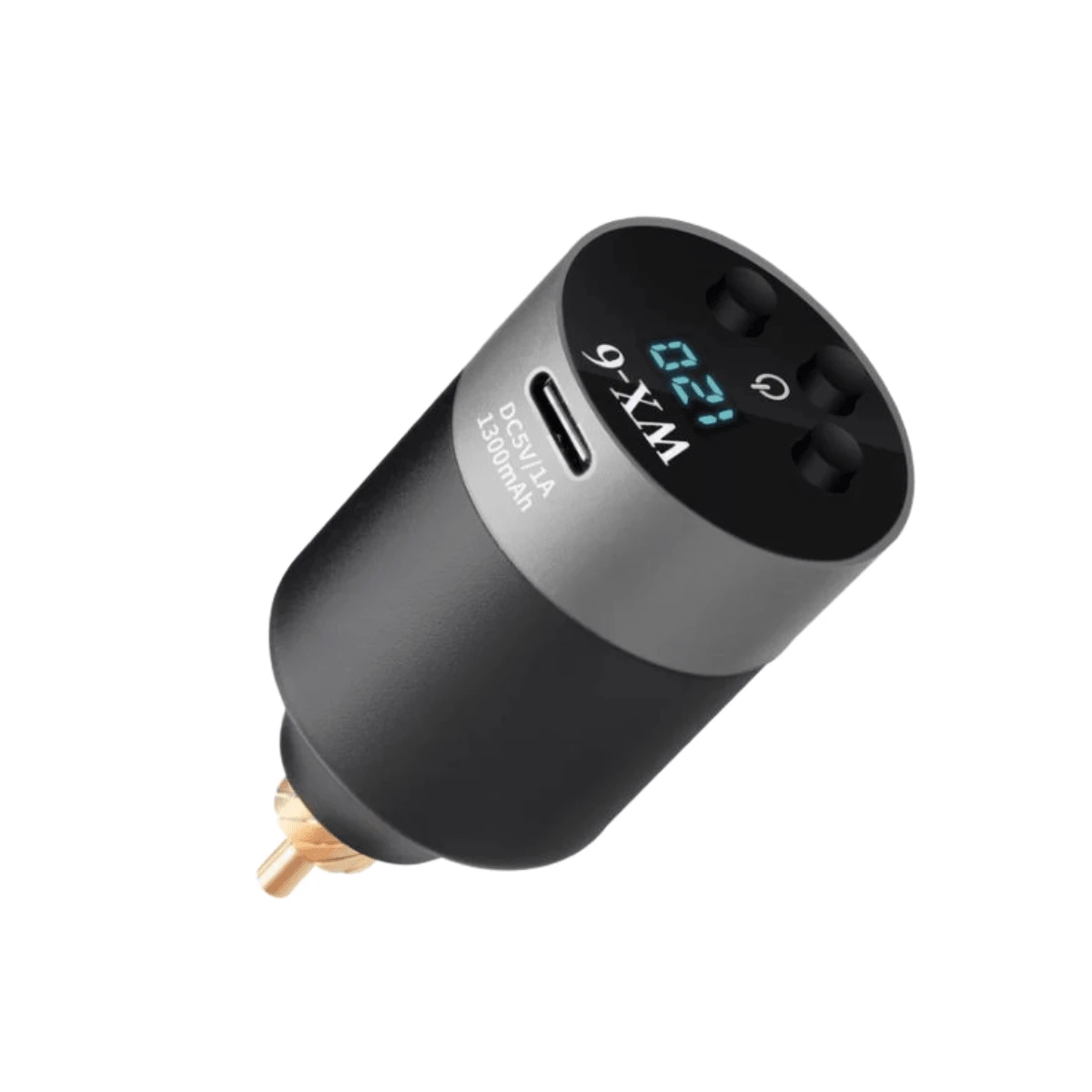 MINI WIRELESS TATTOO BATTERY POWER SUPPLY RCA WX-6 - Silver - View 1