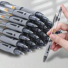 3/11 支红色、黑色、蓝色伸缩圆珠笔，适用于办公室、学校、日常提醒、简约风格、0.5 毫米水性墨水、黑色碳素墨水、子弹头 - 均碼 - 查看 7