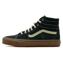 Vans Giày nam, Giày nữ, Giày thể thao, Giày thể thao cổ cao thời trang thường ngày - màu xanh lá - Xem 1