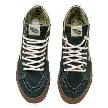 Vans Giày nam, Giày nữ, Giày thể thao, Giày thể thao cổ cao thời trang thường ngày - màu xanh lá - Xem 4
