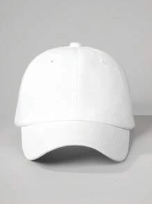 1pc Solid Color Baseball Cap,Adjustable,Sun Protection,Casual Outdoor,Suitable For Spring,Autumn,Travel,Beach Vacation, Unisex Young People Hat, Y2K Style