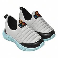 Ploc Colors Easy-To-Fit Sneakers (BLUE Sole) - Light Grey - View 2