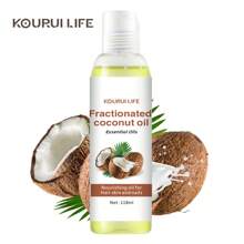KOURUILIFE 载体油 荷荷巴油 椰子油 甜杏仁油 橄榄油 蓖麻油 摩洛哥坚果油 迷迭香油 玫瑰果油 天然身体油 保湿护肤油 冷榨基础油 118ML - 多色 - 查看 6