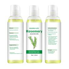 KOURUILIFE 载体油 荷荷巴油 椰子油 甜杏仁油 橄榄油 蓖麻油 摩洛哥坚果油 迷迭香油 玫瑰果油 天然身体油 保湿护肤油 冷榨基础油 118ML - 多色 - 查看 8