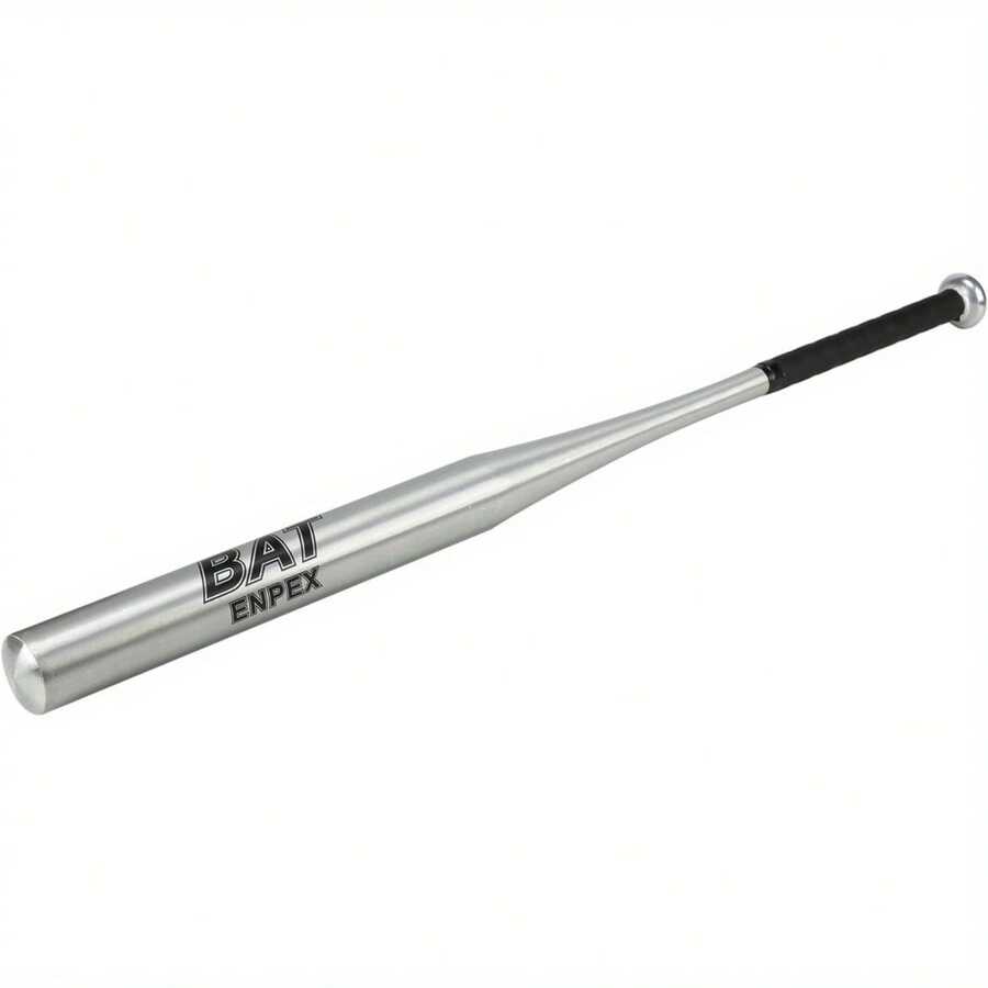 34 Inch Baseball Bat Aluminum Alloy Baseball Stick Bar Lightweight For Outdoor Practice Training - Plateado - Ver 1