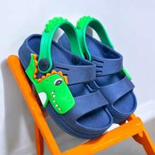 Dino Calda Children's Papete Sandal For Boys - 藏蓝色 - 查看 4