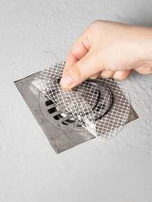 100/50/30/10/1排水过滤器盖，用于头发塞，防蝇硅胶过滤器，家庭浴室，厨房，浴缸，防蟑螂和防臭措施，有效防止下水道堵塞。每个家庭必备的小物品 - 白色 - 查看 4