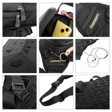 CHCYCLE Motorcycle Leg Bag For Men Women, Thigh Bag, Drop Leg Bag, Multifunctional Leg Pouch For Cycling Hiking Camping Fishing Travel - Black - View 7