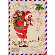 1pc Chủ đề Giáng sinh Trích dẫn ngọt ngào Phim hoạt hình Ông già Noel Xe tải Xe Poster Tranh vải Canvas Nghệ thuật treo tường Hình ảnh Phòng trẻ em Trang trí nhà Quà tặng Không có khung - Nhiều màu - Xem 27