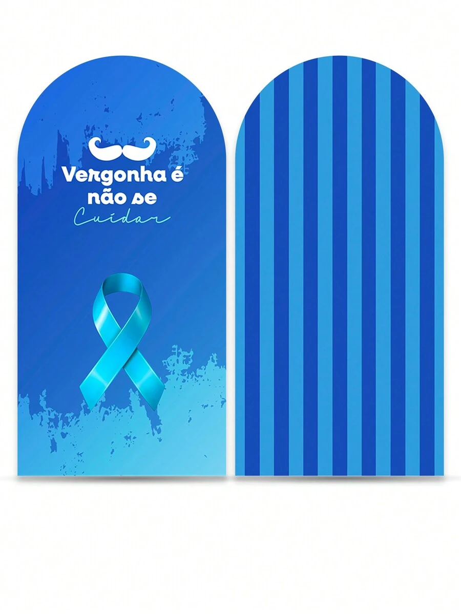 Roman Panel Cover Easy To Wear Sublimated Party And Birthday Decoration Various Themes November Awareness Blue Month - Bảng La Mã 5115 - Xem 1