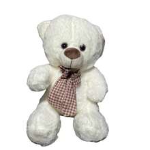 White Teddy Bear With Bow 30cm - HK Baby - 白色 - 查看 5
