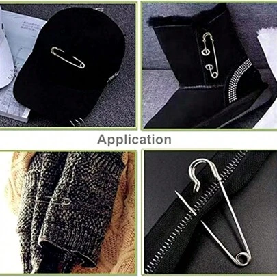 Kit 1/5/10 Alfinetes de Segurança Reforçados