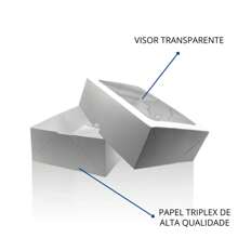 20 Sweet Gift Boxes With Display 19x15x6 Cm - Kit 20 Units. - 白色 - 查看 5