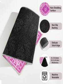 1pc Machine Washable Polyester Doormat/Area Rug For Kitchen, Bedroom, Living Room Decoration - Multicolor - View 10