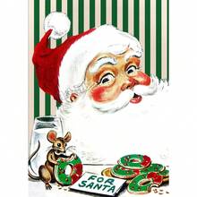 1pc Chủ đề Giáng sinh Trích dẫn ngọt ngào Phim hoạt hình Ông già Noel Xe tải Xe Poster Tranh vải Canvas Nghệ thuật treo tường Hình ảnh Phòng trẻ em Trang trí nhà Quà tặng Không có khung - Nhiều màu - Xem 20