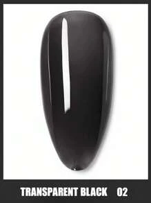 15ML经典常用必备指甲油乳白色纯白色纯黑色透黑色乳白色A色美甲店专用指甲胶 - 彩色 - 查看 12