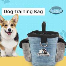 1 件狗狗训练和散步零食袋 - 耐用设计，带有多个口袋和便便袋分配器 - 可调节舒适腰带 - 反光，确保夜间安全 - 彩色 - 查看 12
