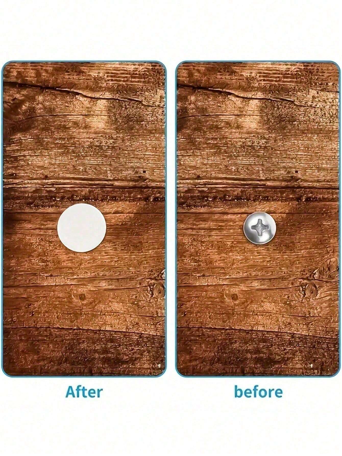 54pcs Furniture Screw Hole SelfAdhesive Seal Sticker Dust Hole