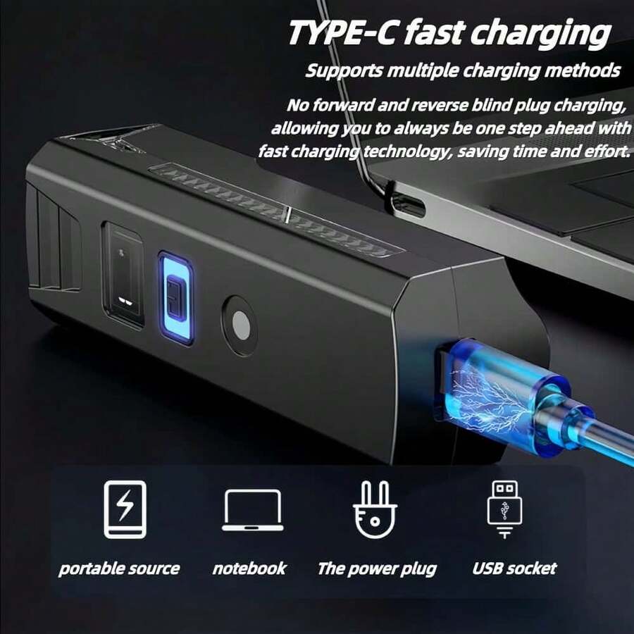 Đèn pin trước xe đạp, có thể sạc lại, chùm sáng mạnh, chống thấm nước, dành cho xe đạp ban đêm, xe đạp đường trường và xe đạp leo núi