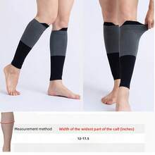 Calf Compression Sleeves For Men - Leg Compression Sleeve - Footless Compression Socks For Runners