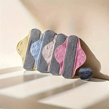 4片装石墨烯抗菌防水可洗失禁垫，印花棉质抗菌护理垫，适用于老年人护理