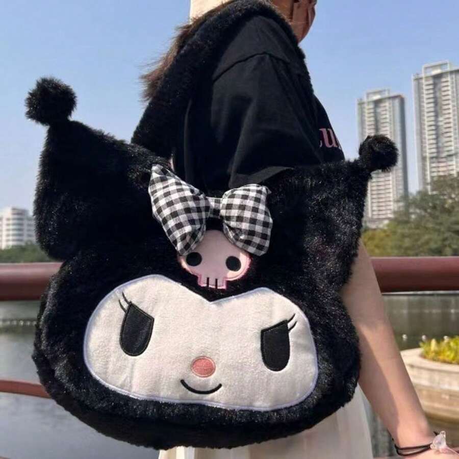 Kawaii Plush  Melody  Túi xách nữ Túi đeo vai Túi xách thời trang Túi đeo chéo nữ Ví Quà tặng Giáng sinh - Nhiều màu - Xem 1