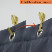 1 pieza Cortina aislada acolchada para puerta, cortina para ventana pequeña, cortina gruesa para puerta impermeable y antiviento térmica para la entrada, 2 métodos de instalación que dividen la cortina