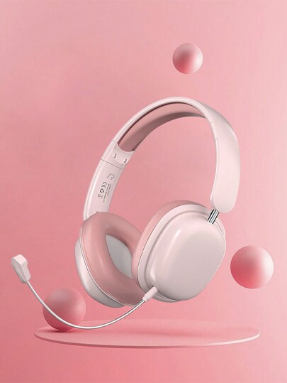 Wireless Headset 5.3 Chip Noise Canceling Comfort Earmuffs Music Sports Wireless Headphones - For Women/Kids/Kids/Men/Adults