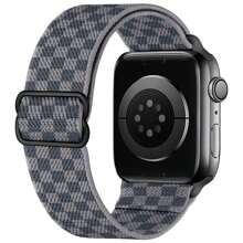 Pulseiras de nylon elásticas compatíveis com 38 mm 40 mm 41 mm 42 mm 44 mm 49 mm Pulseira elástica macia ajustável compatível com SE Ultra Series 9/8/7/6/5/4/3/2/1