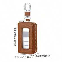 Monedero de llave con cerradura amortiguadora de golpes - Llavero portátil y ligero con función de control remoto, regalo para mujeres, hombres, Halloween, Día del Maestro, pequeños regalos, llavero para llaves, llavero para mujeres, portallaves para hombres, mini billetera