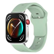 1 pieza Correa deportiva reversible de silicona reemplazable compatible con Huawei Watch Fit 3, banda de reloj inteligente cómoda y transpirable