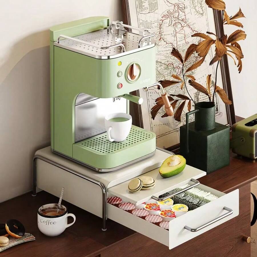 Capsule Coffee Storage Rack Drawer Organizer With PullOut Board Coffee