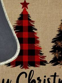 1 tấm thảm chùi chân cửa tiệc mừng Giáng sinh, thảm chống trượt khô nhanh phòng tắm, thảm chùi chân nhà, thảm thấm hút bồn cầu, thảm trải sàn bền bằng cao su lanh - Màu Khaki - Xem 10