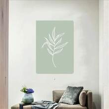 1 bức tranh sơn dầu trừu tượng phong cảnh, áp phích hình học cô gái sọc, áp phích cây dây leo vòng lá đơn giản của Scandinavia, trang trí lý tưởng cho phòng ngủ và phòng khách, trang trí nhà cửa, trang trí phòng, không có khung - Nhiều màu - Xem 8