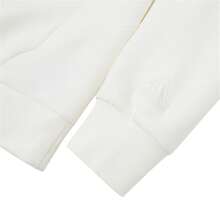 Adidas เสื้อกันหนาวมีฮู้ดสตรีแบบพิมพ์ลาย ผ้านุ่มสบายเหมาะสำหรับใส่เล่น - สีขาว - ดู 4