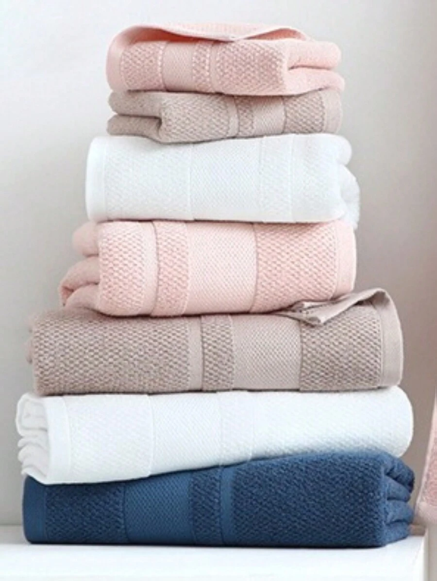 1pc Towel, Minimalist Abstract Pattern, 70*140cm Rectangle For Adults, Men & Women, Swimming, Bathing, Face Towel 34*74cm, Quick-Drying, Absorbent, Soft, Colorfastness, Suitable For Bathroom, Hotel, Gym, Travel, Holiday Gift Home Bathroom Decor Summer