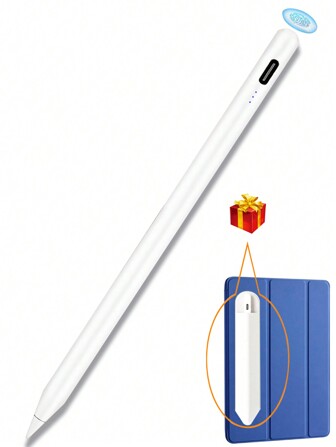 Precisión mejorada para su iPad: Lápiz stylus con carga rápida, rechazo de palma y sensibilidad a la inclinación | Compatibilidad perfecta con todos los modelos de iPad (2018-2025)