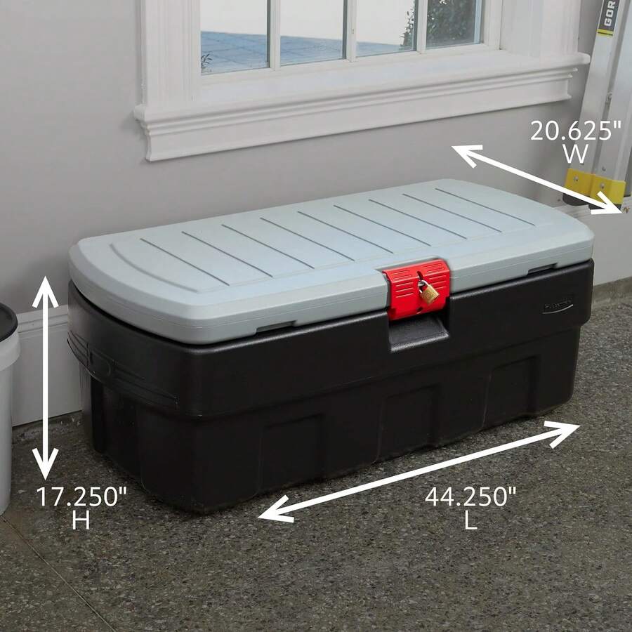 Rubbermaid ActionPacker️ 48 Gal Lockable Plastic Storage Bin