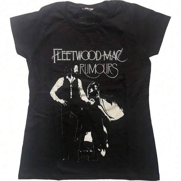 Hey Rusty Fleetwood Mac | Official Ladies T-Shirt | Rumours - 24-Hour Fast Shipping!