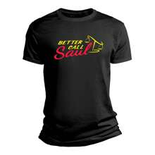 Playera Better Call Saul Tv Show Serie - Negro - Ver 1