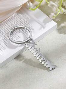 1 Llavero personalizado con letra, regalo de pareja, regalo de vacaciones