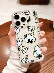 Estuche anti-caídas con cojín de aire tipo Snoopy de Apple para iPhone