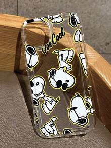 Estuche anti-caídas con cojín de aire tipo Snoopy de Apple para iPhone